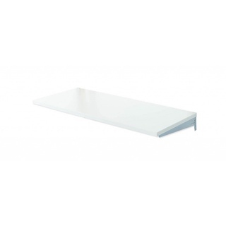 1 STOCK - WANDREGAL 30 X 80 CM - FARBE SILBER, BODEN GRAU