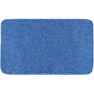 GRUND Badteppich Melange Blau 140 x 80 cm