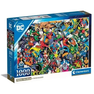DC Comics Justice League "Impossible" Challenge Jigsaw Puzzle (1000)