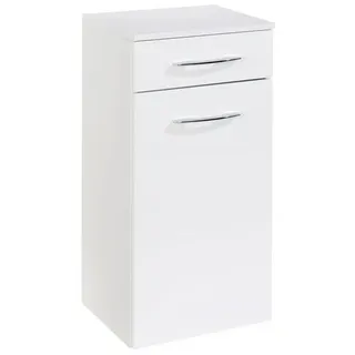welltime Unterschrank Florida Breite 40 cm, mit Softclose und Türdämpfern und Softclose-Funktion weiß