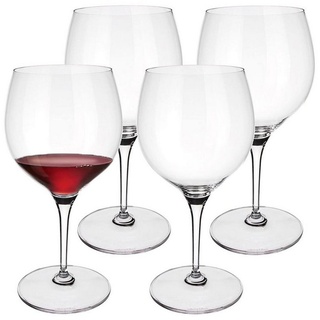 Villeroy & Boch Rotweinglas Maxima Burgundergläser 790 ml 4er Set, Glas weiß