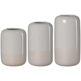 Ritzenhoff & Breker Vasen-Set Grau 20/25/30 cm
