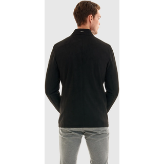 PIERRE CARDIN Kunstlederjacke schwarz M