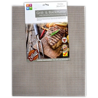 Universal Grillmatte antihaft | Backmatte | Grillunterlage | Backofenfolie