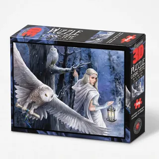 Prime 3D Puzzle „Midnight Messenger“ – 500 Teile (Anne Stokes Collection)