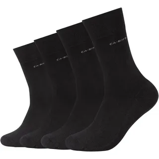 CAMANO Sneakersocken 4er Pack Schwarz 43-46