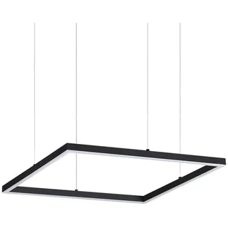 Ideal Lux Oracle Slim 1-flg. 50 cm quadratisch schwarz