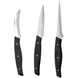 Schnitzwerkzeug Fuer Obst und Gemuese Bk-444 Edelstahl Holz Mottoparty | 1 Satz, Praktisch und Bequem, Fuer Obst und Gemuese, Schnitzen, Kaffee