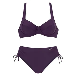 LASCANA Bügel-Bikini Damen Lila 40 Cup F