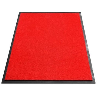 Karat Schmutzfangmatte | Monochrom | rot | 60 x 90 cm