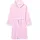 Unisex Kinder Fleece-Bademantel Morgenmantel rosa 98/104