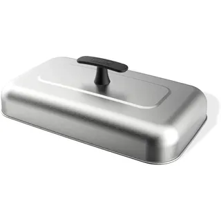 Weber Grillhaube 12,5 x 43,5 x 25,5 cm Edelstahl Silber/Weiß