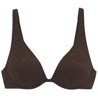LASCANA Bikini-Top Damen Braun 38 Cup F