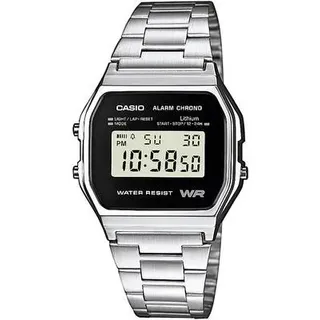 Casio A158WEA-1EF. Typ: Armbanduhr, Vorgeschlagenes Geschlecht: Unisex, Gehäusematerial: Harz. Akku-/Batterietyp: CR2016, Batterie Lebensdauer: 7 Jahr(e). Breite: 33,2 mm, Tiefe: 8,2 mm, Höhe: 36,8 mm (A158WEA-1AEF)