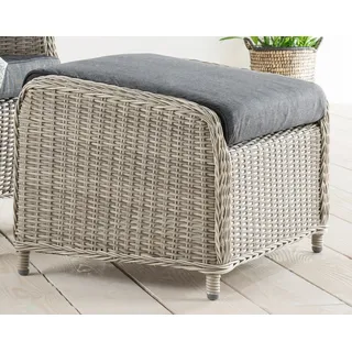 Destiny Fußhocker CASA 66 x 43 x 58 cm Beige