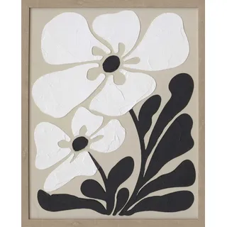 Keilrahmenbild BOHO FLOWERS (BHT 40x50x2.40 cm) - BHT 40x50x2.40 cm