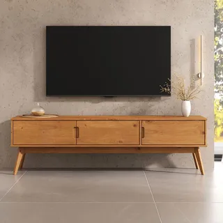 Idimex Tivoli Lowboard 116,20 x 41 x 23 cm Braun Holz