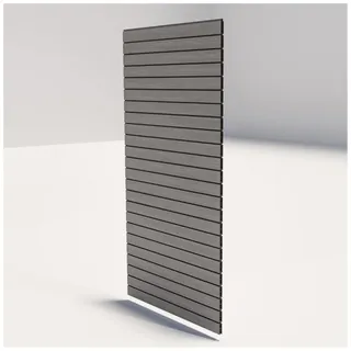 HORI® Rhombus-Style WPC Sichtschutz | Stecksystem | Zaun | Garten | Gartenzaun | Lamellenzaun | Windschutz | Zaunelemente I 90 x 180 cm I Graubeige