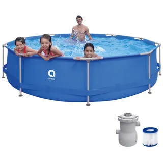 Avenli Rundpool Set 360 x 76 cm inkl. Filterpumpe