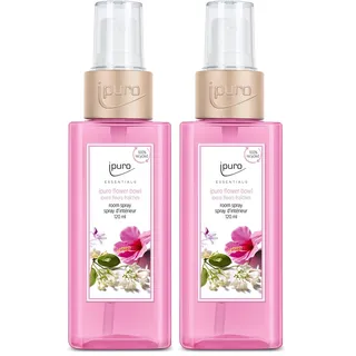 ipuro - erfrischendes ipuro flower bowl Raumspray - dezentes Duftspray mit blumigen & belebenden Noten - stilvolles Room Fragrance für ein puristisches Dufterlebnis in jedem Raum 120 ml