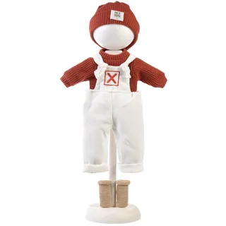 Llorens Puppenkleidung Kleiderset Latzhose Bunt (42 cm)