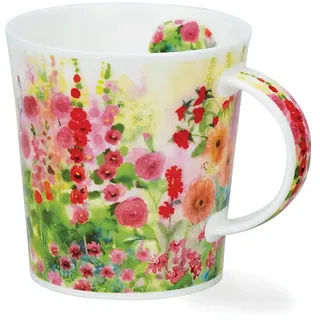 DUNOON Lomond Shape Mug 0,32 Liter Cottage Garden (Pink)