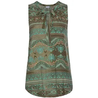 LASCANA Tanktop Damen türkis-bedruckt Gr.44/46