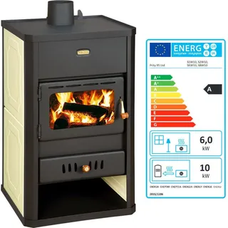 Kaminofen Kaminofen, Holzofen Wasserführend Prity S1 W10, Leistung 13kW