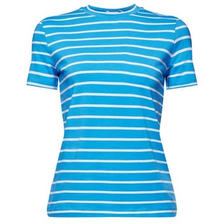 Esprit T-Shirt Gestreiftes Top mit Rundhalsausschnitt (1-tlg) blau XXLEsprit