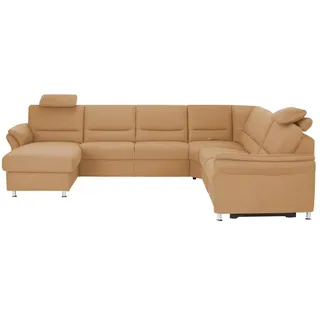 meinSofa Wohnlandschaft  Donald , braun , Maße (cm): B: 330 H: 89 T: 262.0