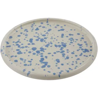 Butlers Frühstücksteller, Hellblau, Keramik, 21x2.3x21 cm, Essen & Trinken, Geschirr, Teller