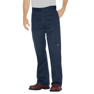 Dickies Herren Langarm Hemd LONG SLEEVE WORK SHIRT, DARK NAVY, XL