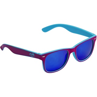 Tinc Kinder-Sonnenbrille, zweifarbig, verspiegelt, 1 Paar Einheitsgröße rosa/blau