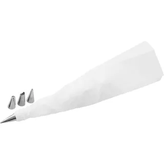 Fackelmann Zenker Spritzbeutel Inkl. 4 Tüllen 31 Cm Küchenutensilien