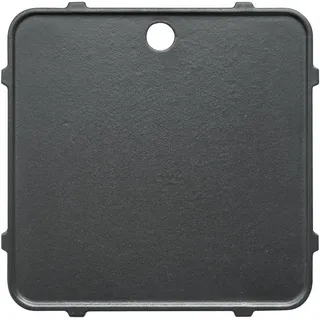 Everdure CubeTM PROFLAME 360 Wendbare Grillplatte – Doppelseitige Gusseisen-Kochfläche für tragbaren Gasgrill – flache & Grillseiten – Glasemaillierung