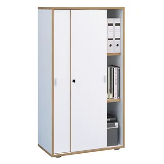 VCM Salia Aktenschrank 60 x 37 x 110 cm weiß