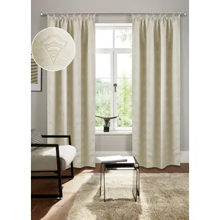 Bruno Banani Alessio Kräuselband 130 x 245 cm Beige 1 St