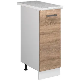Vicco Apothekerschrank R-Line 30 cm AP Marmor