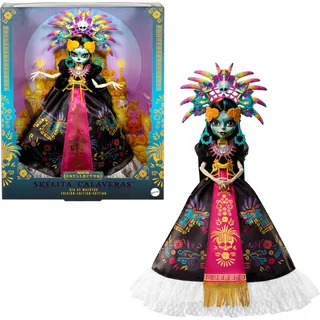 Monster High Puppe Skelita Calaveras Día de Muertos Bunt JDR63