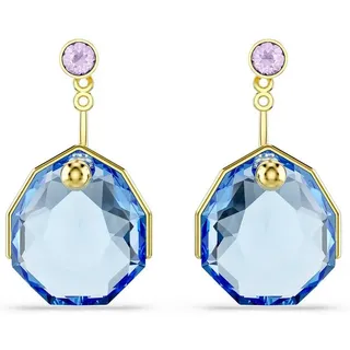 Swarovski Paar Creolen (Paar), Global Collection gelb|goldfarben