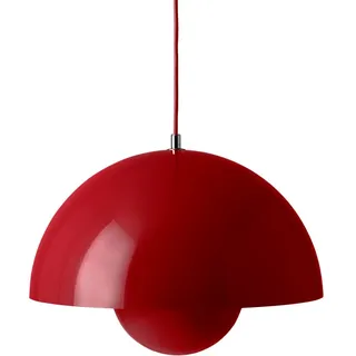 &Tradition - FlowerPot Pendelleuchte VP7, zinnoberrot