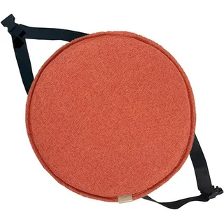 uyeoco Rundes Sitzkissen mit elastischen Schnallen,30 X 30 cm/35 X 35 cm/40 X 40 cm/45 X 45 cm, Rundes Stuhlkissen, rutschfeste Runde Stuhlpolster(4#,1PCS_40CM/15.7INCH)