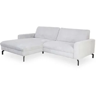 Polsterecke SYSTEMPOLSTER ZELDA (BHT 179x91x248 cm) - silber - BHT 179x91x248 cm