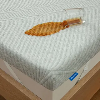 Newentor® Matratzen Topper 200x200cm Gel Boxspringbett, Matratzentopper 200x200 Schlafsofa Bett Gelschaum, Mattress Topper 200x200 H2/H3 Bezug Kaltschaum 7CM Höhe Wasserdicht