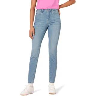Amazon Essentials Damen Skinny-Jeans mit Hohem Bund, Helle Waschung, 40