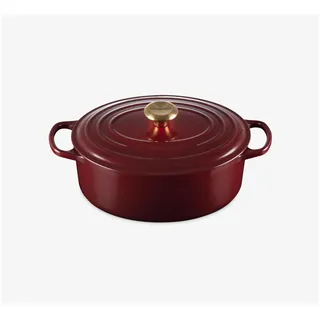 Le Creuset Signature Bräter 31 cm oval garnet