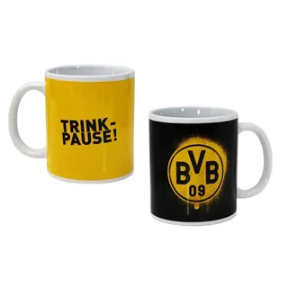Dortmund Borussia Tasse - Trinkpause - Kaffeetasse BVB 09