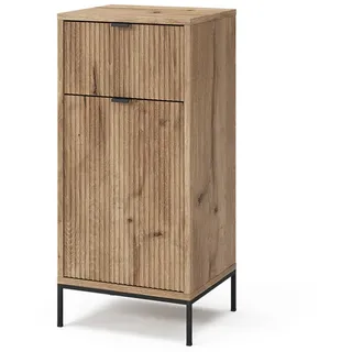 Vicco Badschrank Eliza 40 x 87 cm Eichefarben