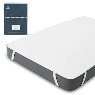 Twinzen - Matratzenschoner 120x190 - Wasserdicht - Baumwolle | Oeko-Tex zertifiziert · Mit 4 Eckgummis · Matratzenauflag Waschbar · Inkontinenzunterlage · Matratzenschutz Anti-milben
