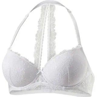 LASCANA Neckholder-BH Damen weiß Gr.90D